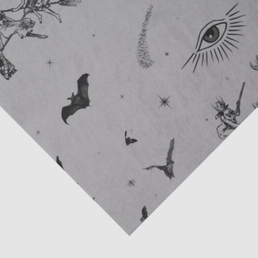 Bat Witches Tissuepapier (Detail)