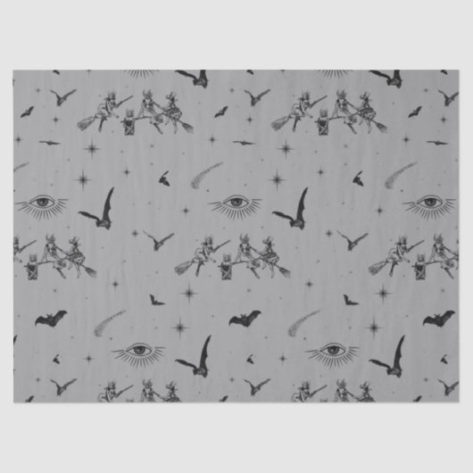 Bat Witches Tissuepapier (Voorkant)