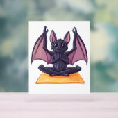 Bat Yoga Flow Acryl Bord (Neutraal)