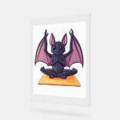 Bat Yoga Flow Acryl Bord (Hoek)