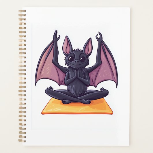 Bat Yoga Flow Planner (Voorkant)