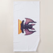 Bat Yoga Flow Strandlaken (Voorkant)