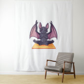 Bat Yoga Flow Wandkleed (In situ)