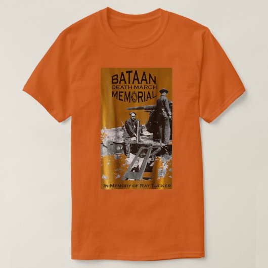 Bataan Death March Memorial Raymond ucker T-shirt (Design voorkant)