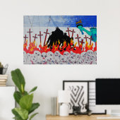 Bataan march poster (Thuiskantoor)