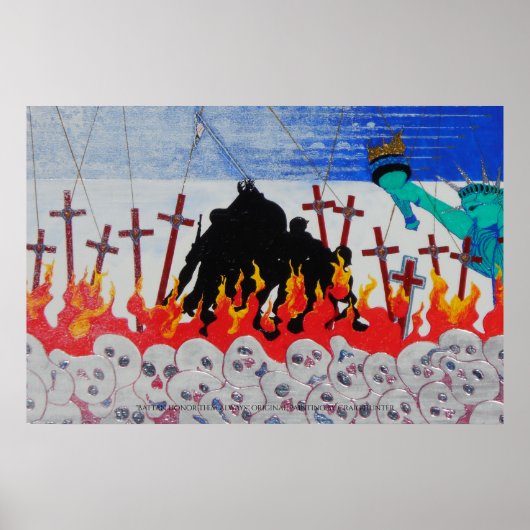 Bataan march poster (Voorkant)