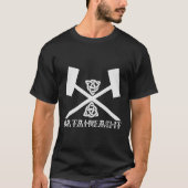 Bataireacht Irish Stick Fighting Ireland Martial T-shirt (Voorkant)