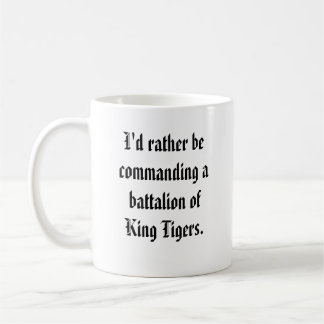 Batalijcommandant - koning Tiger Koffiemok