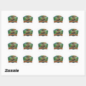BATAMBANG'S BAMBOE TREIN RONDE STICKER (Vel)
