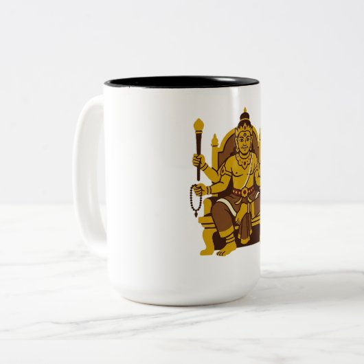 Batara Guru Tweekleurige Koffiemok (Voorkant links)