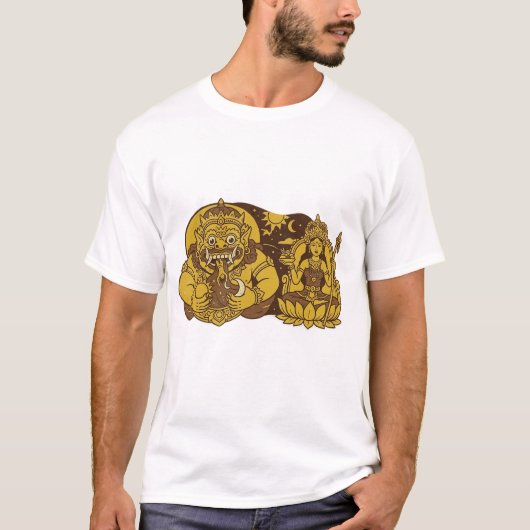 Batara Kala & Dewi Sri T-shirt (Voorkant)