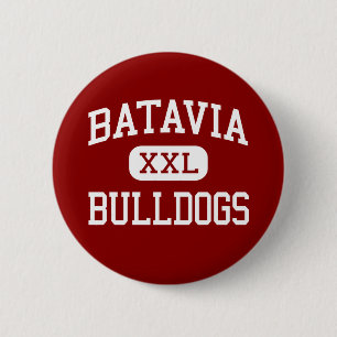 Batavia - Bulldogs - High - Batavia Illinois Ronde Button 5,7 Cm
