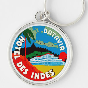 Batavia Hotel Des Indies Sleutelhanger