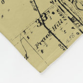 BATAVIA ILLINOIS 1871 MAP FOX RIVER VALLEY FLEECE DEKEN (Hoek)