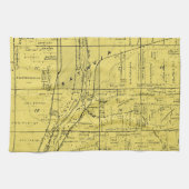 BATAVIA ILLINOIS 1871 MAP FOX RIVER VALLEY THEEDOEK (Horizontaal)