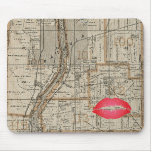 Batavia Illinois Plat Map 1870 Fox River Valley Muismat