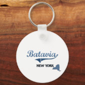 Batavia New York City Classic Sleutelhanger (Voorkant)