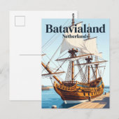 Batavialand Nederland Briefkaart (Voorkant / Achterkant)