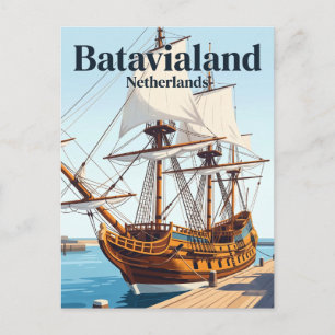 Batavialand Nederland Briefkaart