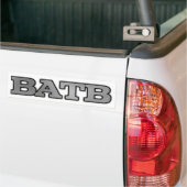 BATB-Bumpersticker Bumpersticker (Op Truck)