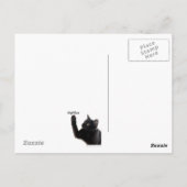 Batcat: Bow voor me Briefkaart (Achterkant)