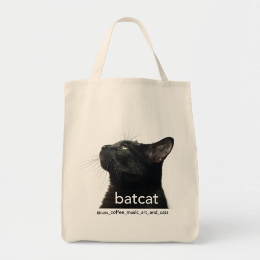 Batcat: Canvas tas (Voorkant)