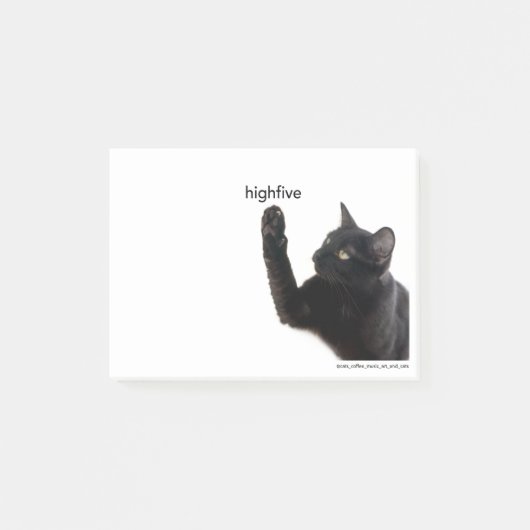 Batcat: Hoge 5 Post-it notities Post-it® Notes (Voorkant)