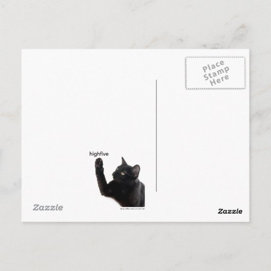 Batcat: Ik ben Batcat Briefkaart (Achterkant)