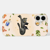 Batcat Magic - Schattigee Witchy Halloween Case-Mate iPhone Case (Achterkant (horizontaal))