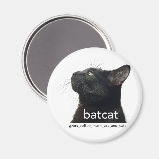 Batcat: magneet (Voorkant / Achterkant)