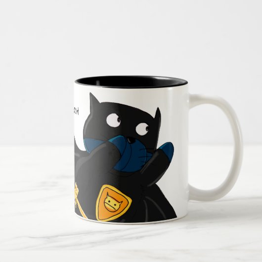 Batcat Tweekleurige Koffiemok (Rechts)