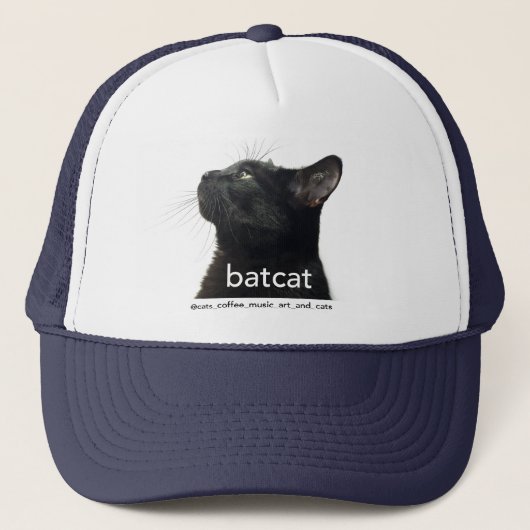 Batcat: vrachtwagenhoed trucker pet (Voorkant)
