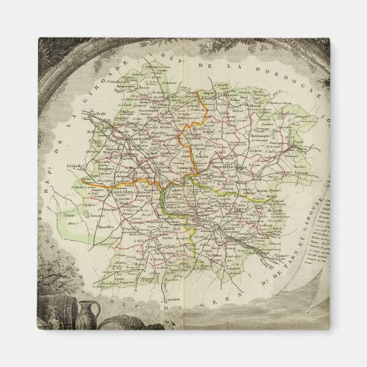 Batch en Garonne Magneet (Voorkant)