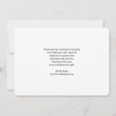 Batch of Red Juicy Strawberries Hartelijk dank Bedankkaart (Achterkant)