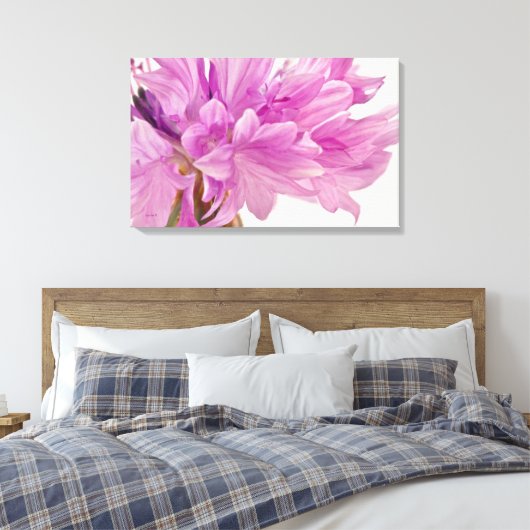 Batchelor-Button Canvas Afdruk (Insitu (Slaapkamer))