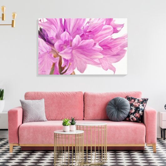 Batchelor-Button Canvas Afdruk (Insitu (Woonkamer))