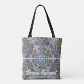 Batchelor Button (schouder) Tote Bag (Achterkant)