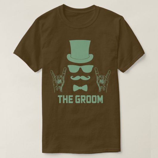 Batchelor Party Funny the Groom T-shirt (Design voorkant)