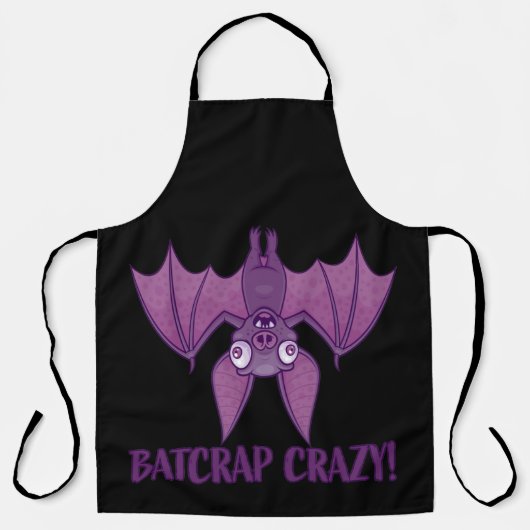 Batcrap Crazy Wacky Cartoon Bat Schort (Voorkant)