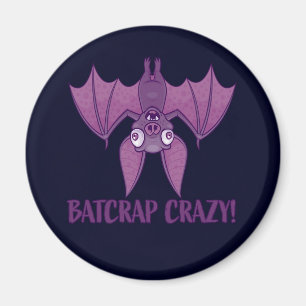 Batcrap Gekke Wacky Cartoon Vleermuis Magneet