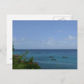 Bateaux de Pêcheurs - Martinique, FWI Briefkaart (Voorkant / Achterkant)