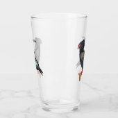 Bateleur Eagle afbeelding Glas (Links)