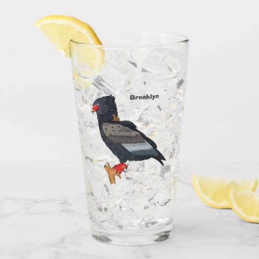Bateleur Eagle afbeelding Glas (Voorkant ijs)