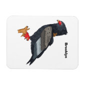 Bateleur Eagle afbeelding Magneet (Horizontaal)