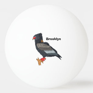 Bateleur Eagle afbeelding Pingpongbal