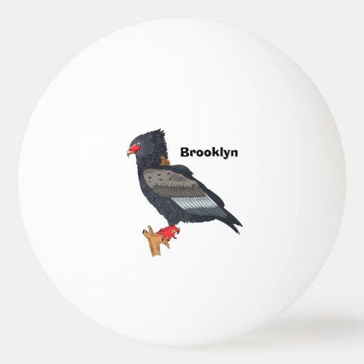 Bateleur Eagle afbeelding Pingpongbal (Voorkant)