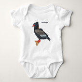 Bateleur Eagle afbeelding Romper (Voorkant)