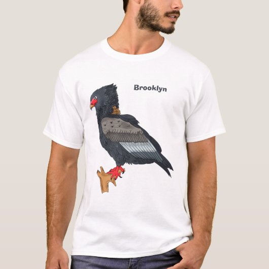 Bateleur Eagle afbeelding T-shirt (Voorkant)