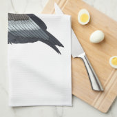 Bateleur Eagle afbeelding Theedoek (Quarter Fold)