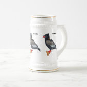 Bateleur Eagle illustration Bierpul (Voorkant rechts)